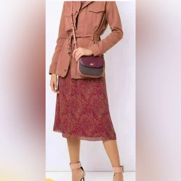 Michael Michael Kors NWT Half Dome Crossbody Rose and Matching beautiful… - Picture 14 of 16